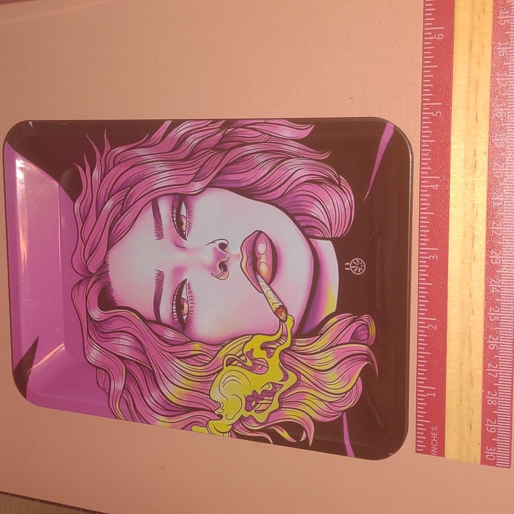 Metal rolling tray 7x4.75in